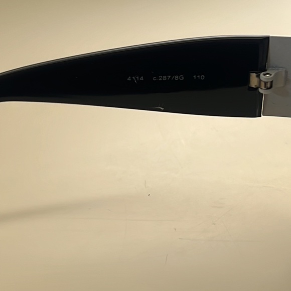 Y2K Rare Chanel Shield Sunglasses - Picture 2 of 10